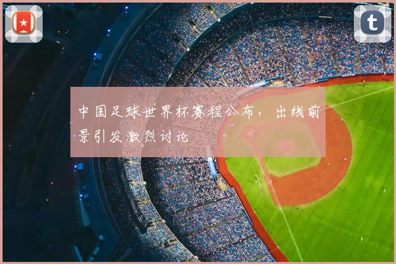 中国足球世界杯赛程公布,出线前景引发激烈讨论