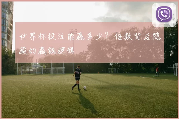 世界杯投注能赢多少？倍数背后隐藏的赢钱逻辑